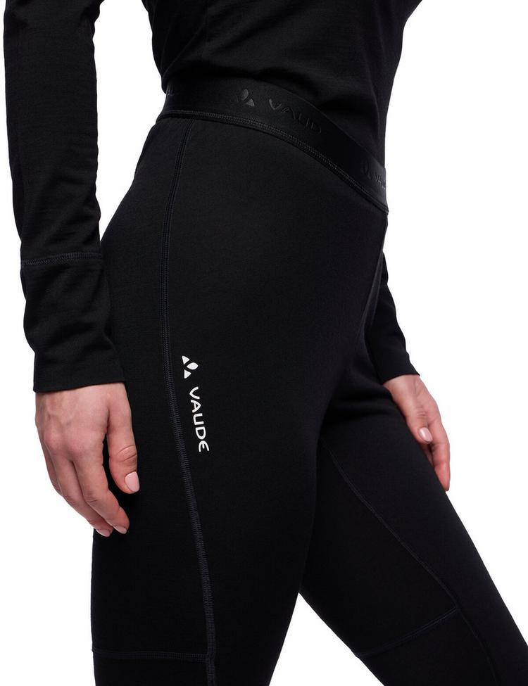 VAUDE VAUDE Women's Monviso Wool Tights II Funktionshose Damen - black - 1 | SportScheck