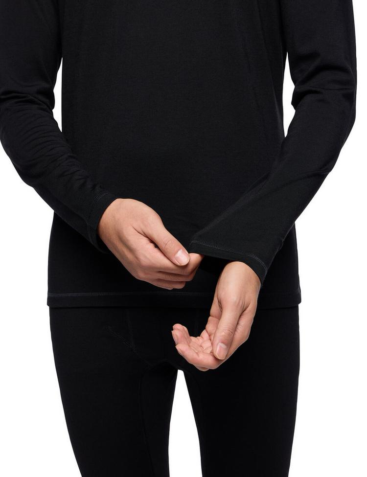 VAUDE VAUDE Men's Monviso Wool LS T-Shirt II T-Shirt Herren - black - 0 | SportScheck