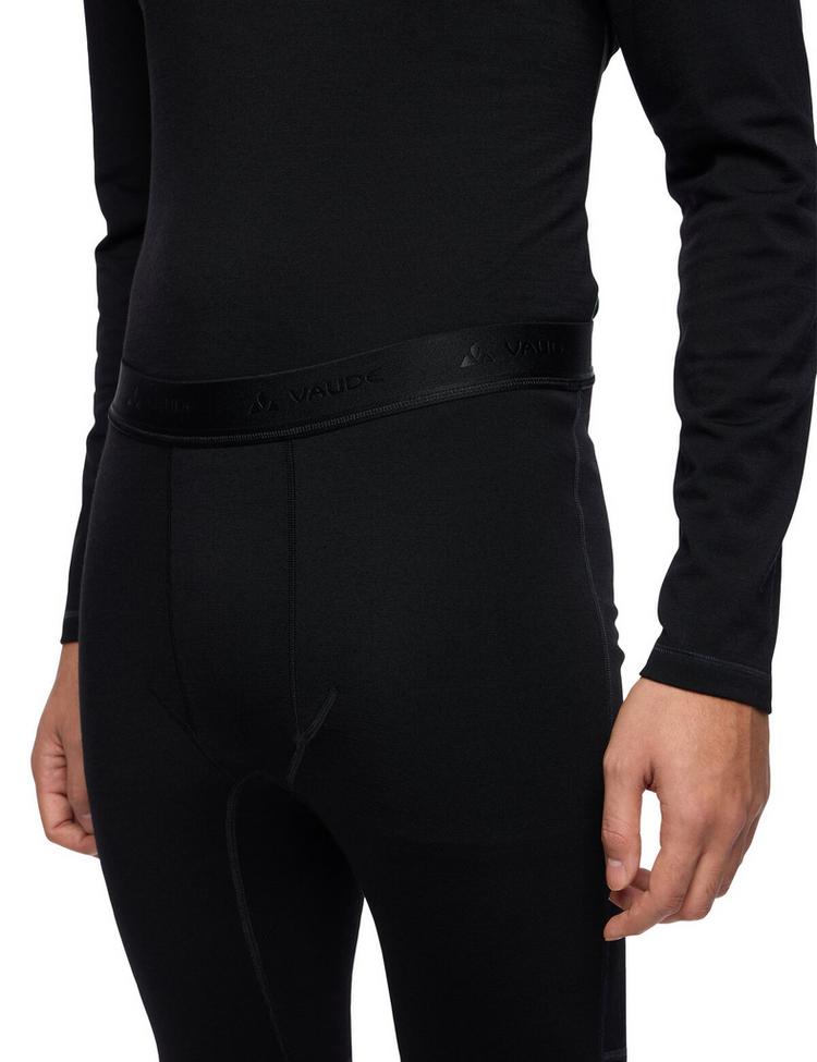 VAUDE VAUDE Men's Monviso Wool Tights II Funktionshose Herren - black - 0 | SportScheck