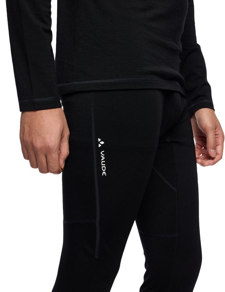 VAUDE VAUDE Men's Monviso Wool Tights II Funktionshose Herren - black - 1 | SportScheck