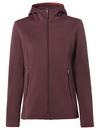 VAUDE Women's Idris Fleece Hoody Outdoorjacke Damen - dark oak
