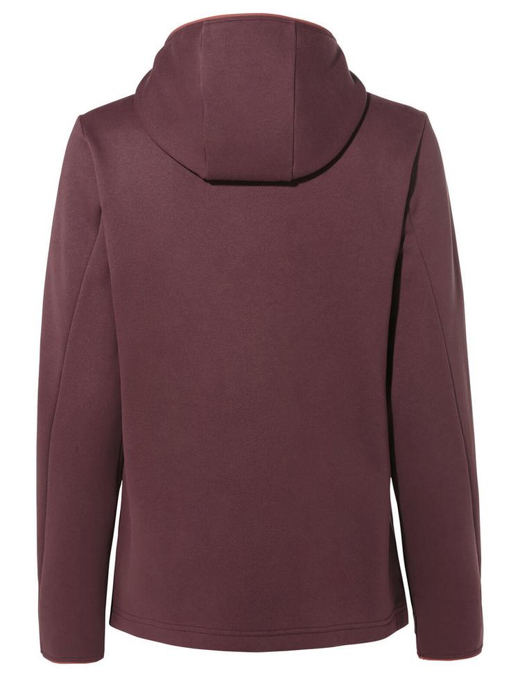 VAUDE VAUDE Women's Idris Fleece Hoody Outdoorjacke Damen - dark oak - 0 | SportScheck