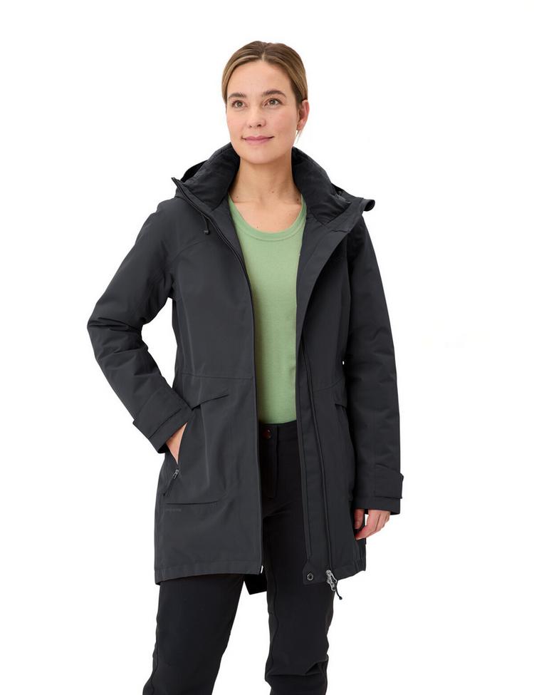 VAUDE VAUDE Women's Skomer Winter Parka III Outdoorjacke Damen - phantom black - 2 | SportScheck
