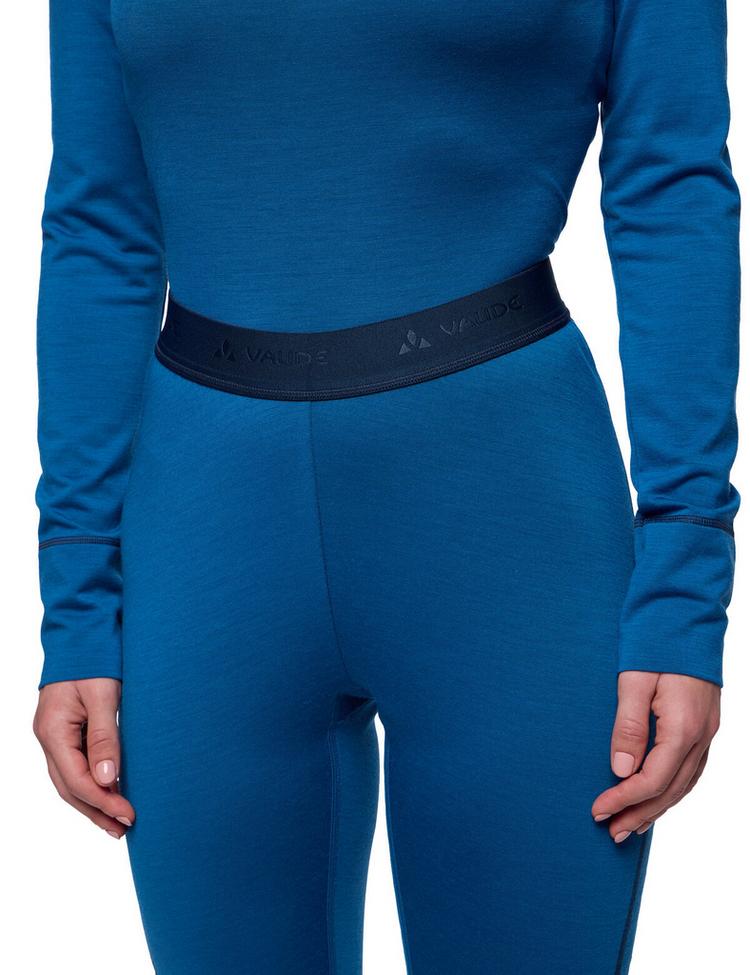 VAUDE VAUDE Women's Monviso Wool Tights II Funktionshose Damen - shore blue - 0 | SportScheck