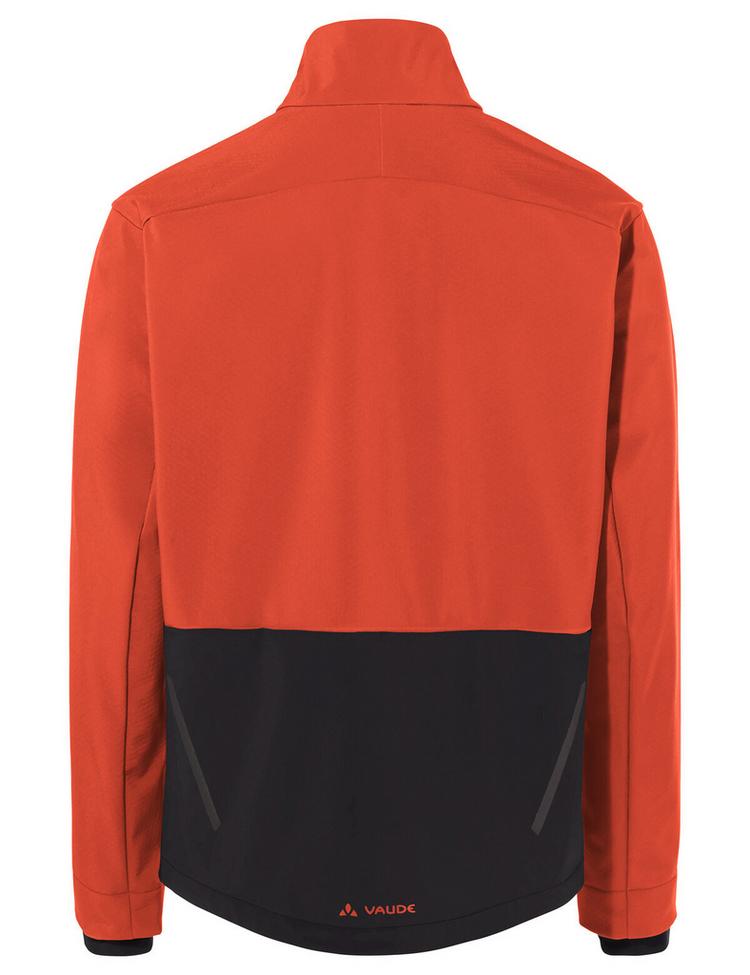 VAUDE VAUDE Men's Qimsa Pro Softshell Jacket Fahrradjacke Herren - glowing red - 0 | SportScheck