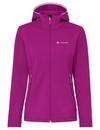 VAUDE Women's Idris Fleece Hoody Outdoorjacke Damen - pink orchid