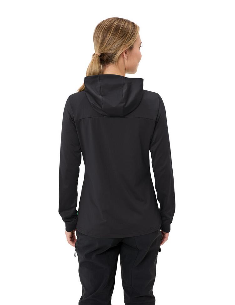 VAUDE VAUDE Women's Qimsa Hoody Sweatshirt Damen - black - 1 | SportScheck
