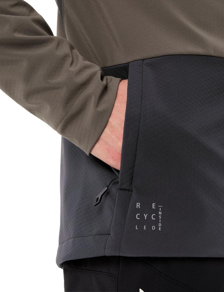 VAUDE VAUDE Men's Qimsa Pro Softshell Jacket Fahrradjacke Herren - deer brown - 0 | SportScheck