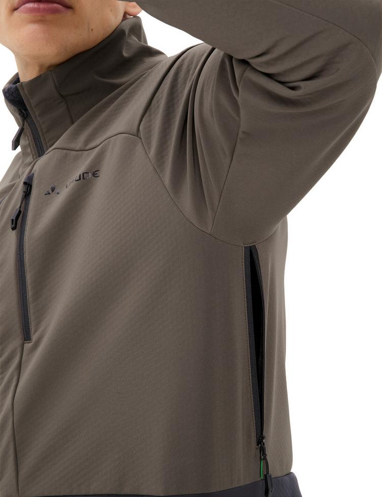 VAUDE VAUDE Men's Qimsa Pro Softshell Jacket Fahrradjacke Herren - deer brown - 1 | SportScheck