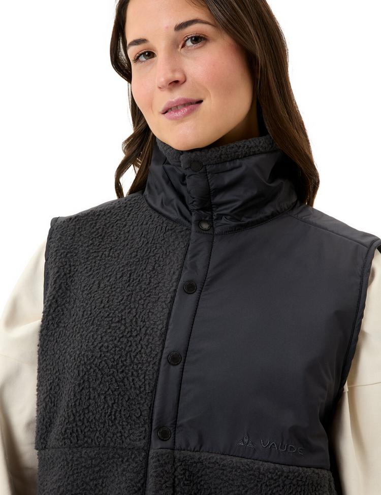 VAUDE VAUDE Women's Najun Fleece Vest Outdoorweste Damen - phantom black - 0 | SportScheck