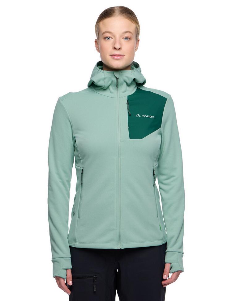 VAUDE VAUDE Women's Monviso Fleece Jacket III Outdoorjacke Damen - dusty fern - 0 | SportScheck