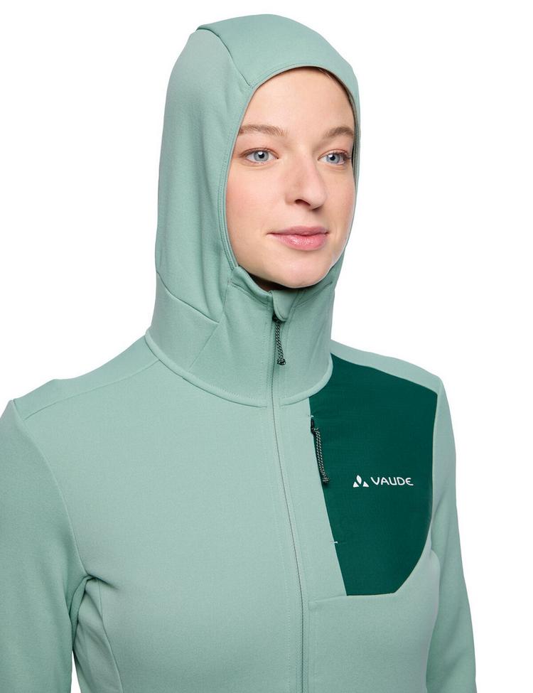 VAUDE VAUDE Women's Monviso Fleece Jacket III Outdoorjacke Damen - dusty fern - 1 | SportScheck