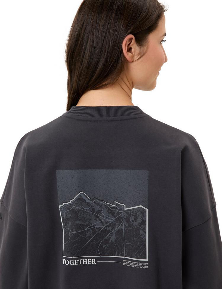 VAUDE VAUDE Women's Najun LS Shirt T-Shirt Damen - phantom black - 1 | SportScheck