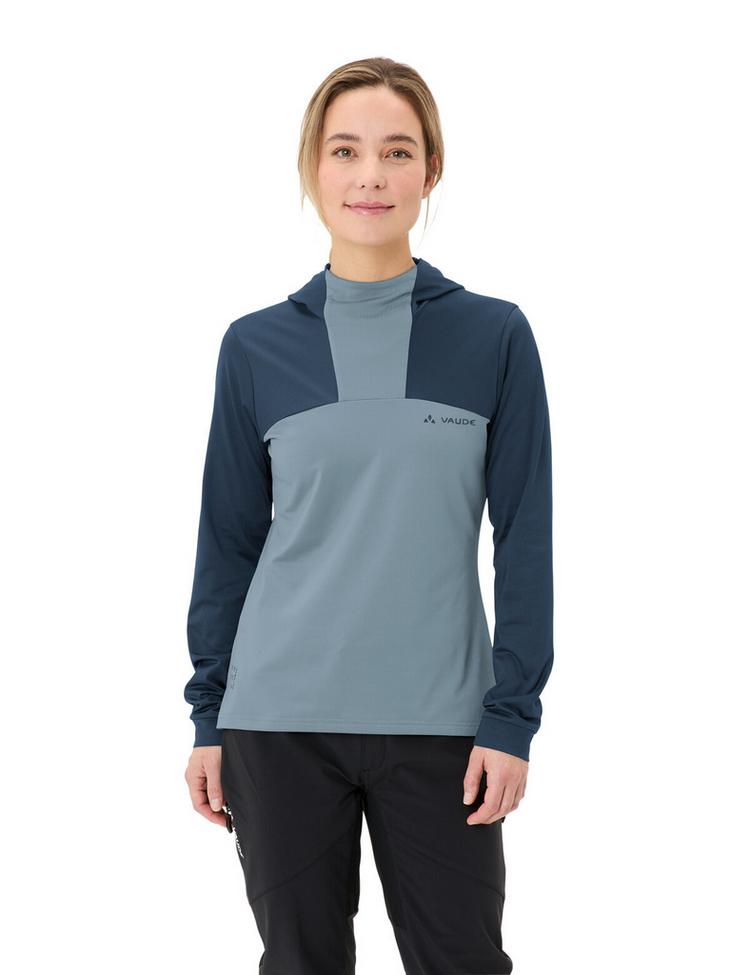 VAUDE VAUDE Women's Qimsa Hoody Sweatshirt Damen - dark sea - 0 | SportScheck