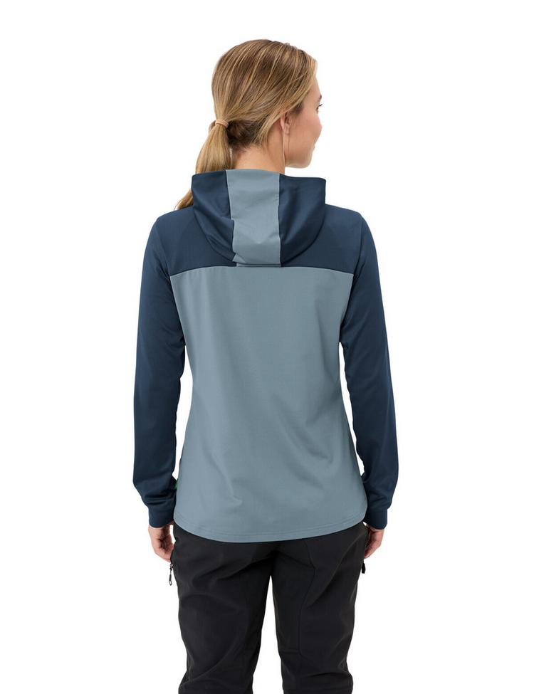 VAUDE VAUDE Women's Qimsa Hoody Sweatshirt Damen - dark sea - 1 | SportScheck