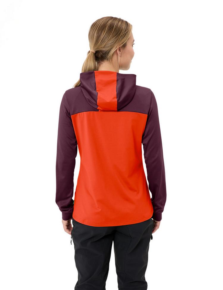 VAUDE VAUDE Women's Qimsa Hoody Sweatshirt Damen - cassis - 1 | SportScheck