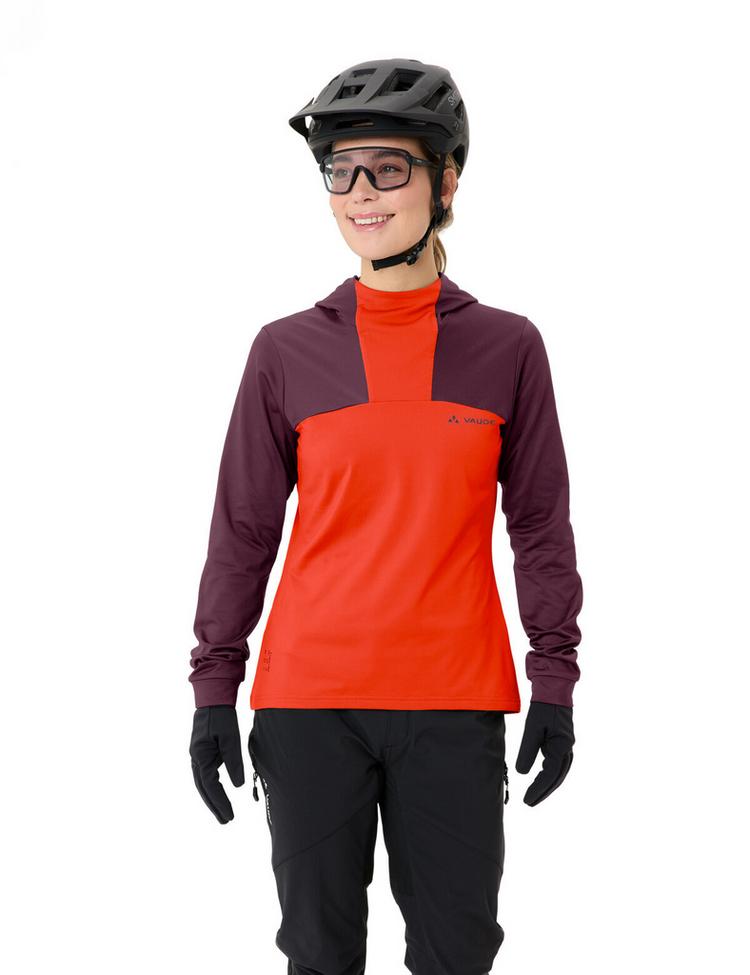 VAUDE VAUDE Women's Qimsa Hoody Sweatshirt Damen - cassis - 2 | SportScheck