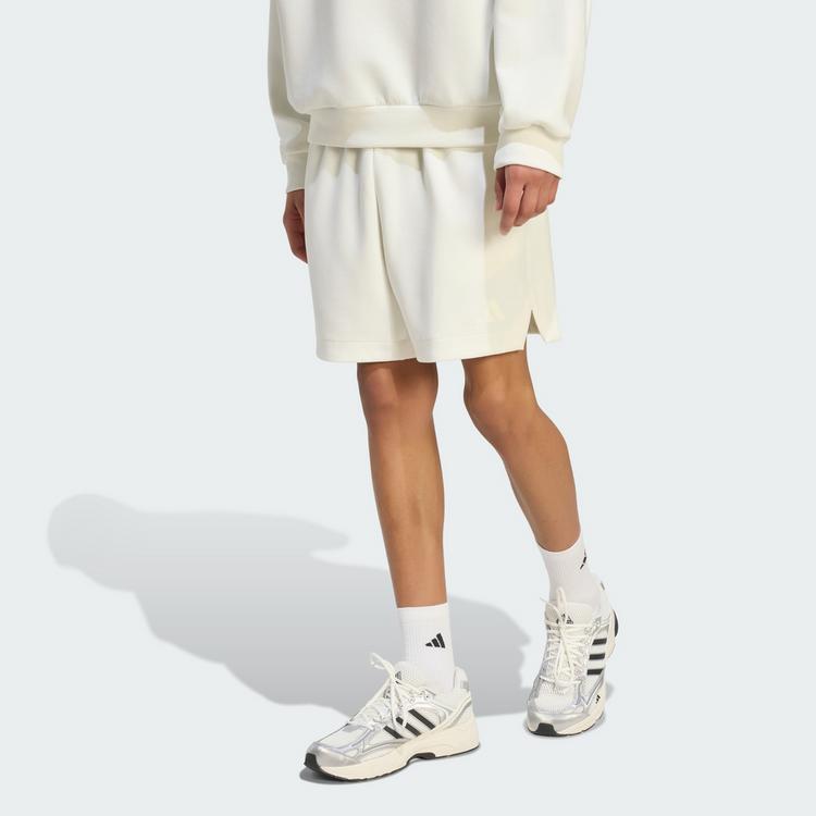 adidas adidas SOFT LUX SHORTS Funktionsshorts Herren - Off White - 0 | SportScheck