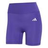 adidas Optime Essentials Workout kurze Leggings Tights Damen - Pure Purple