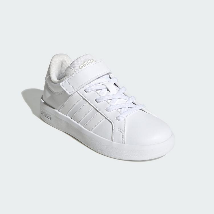 adidas adidas GRAND COURT 3.0 SCHUHE F&Uuml;R KINDER Sneaker Kinder - Cloud White / Cloud White / Cloud White - 3 | SportScheck