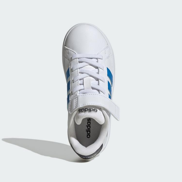 adidas adidas GRAND COURT 3.0 SCHUHE F&Uuml;R KINDER Sneaker Kinder - Cloud White / Lucid Ray Blue / Aurora Onix - 1 | SportScheck