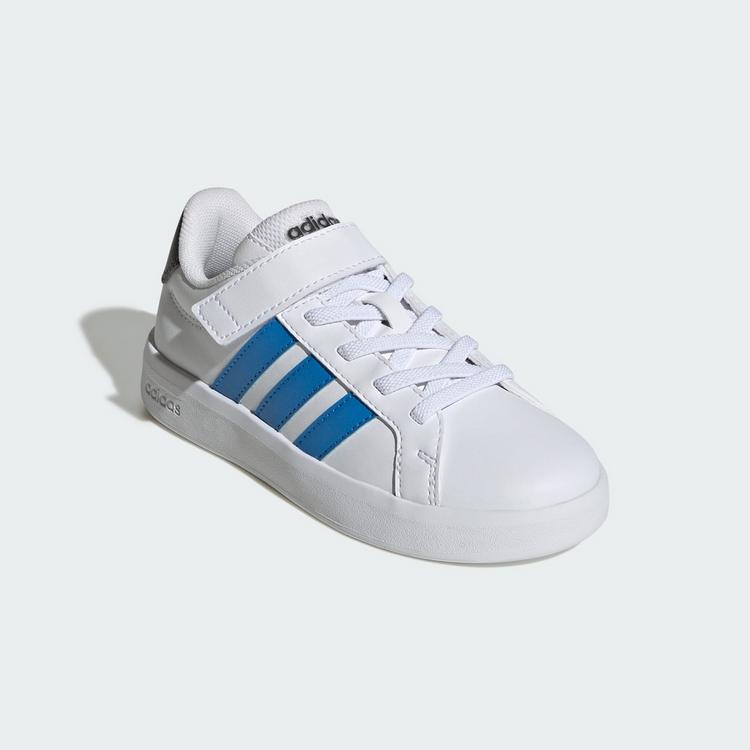 adidas adidas GRAND COURT 3.0 SCHUHE F&Uuml;R KINDER Sneaker Kinder - Cloud White / Lucid Ray Blue / Aurora Onix - 3 | SportScheck