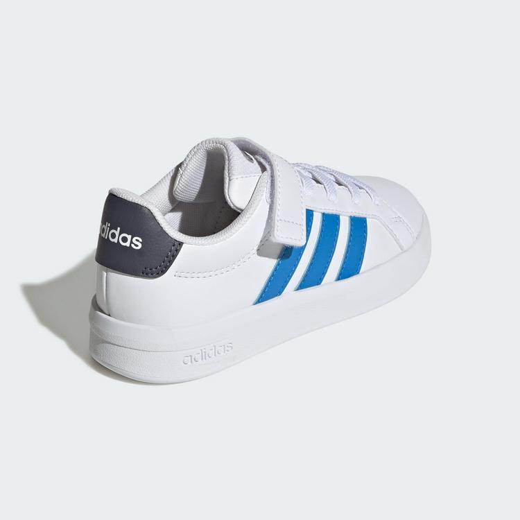 adidas adidas GRAND COURT 3.0 SCHUHE F&Uuml;R KINDER Sneaker Kinder - Cloud White / Lucid Ray Blue / Aurora Onix - 4 | SportScheck