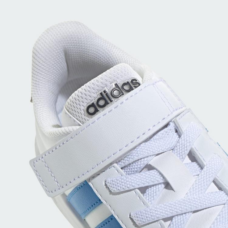 adidas adidas GRAND COURT 3.0 SCHUHE F&Uuml;R KINDER Sneaker Kinder - Cloud White / Lucid Ray Blue / Aurora Onix - 6 | SportScheck