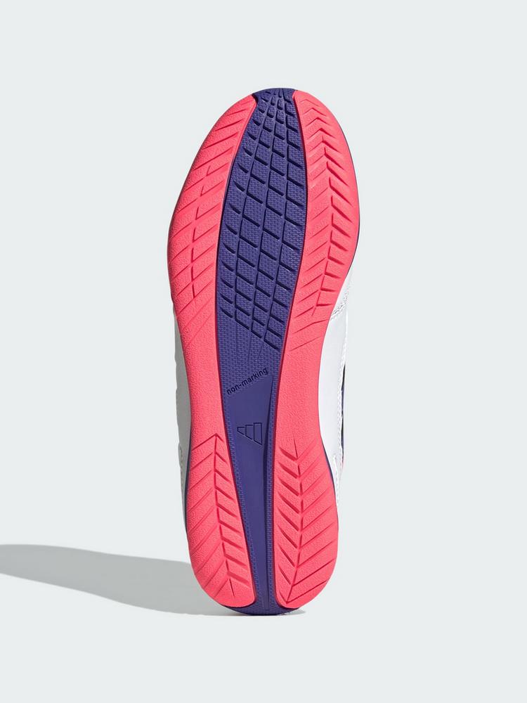 adidas adidas SUPER SALA COMPETITION III Indoor Kids Fu&szlig;ballschuhe Kinder - Cloud White / Pure Purple / Solar Turbo - 1 | SportScheck