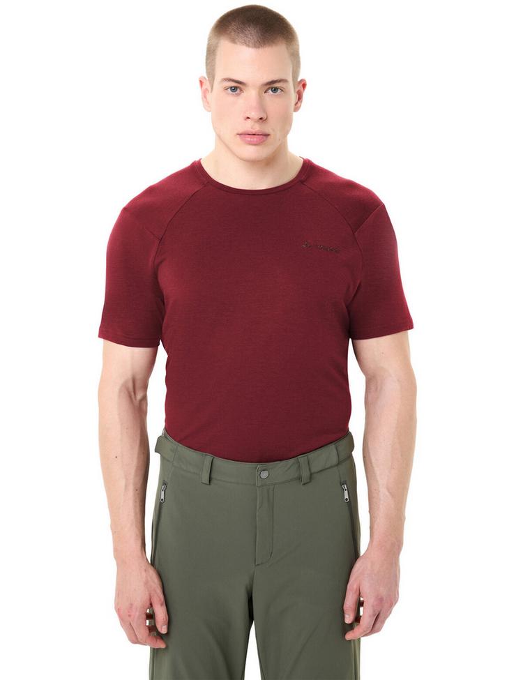 VAUDE VAUDE Men's Essential Wool T-Shirt T-Shirt Herren - carmine - 2 | SportScheck