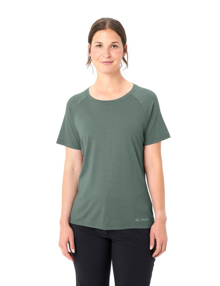 VAUDE VAUDE Women's Essential Wool T-Shirt T-Shirt Damen - agave - 0 | SportScheck