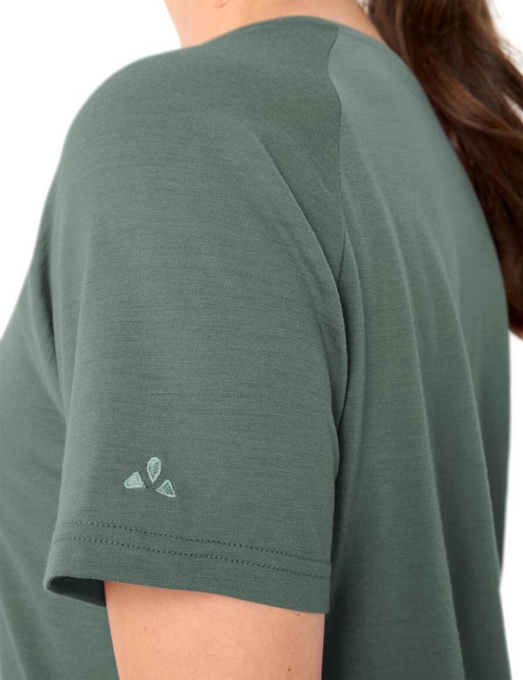 VAUDE VAUDE Women's Essential Wool T-Shirt T-Shirt Damen - agave - 1 | SportScheck