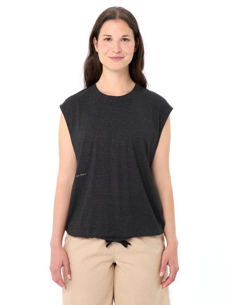 VAUDE VAUDE Women's Redmont Hemp T-Shirt T-Shirt Damen - black - 0 | SportScheck
