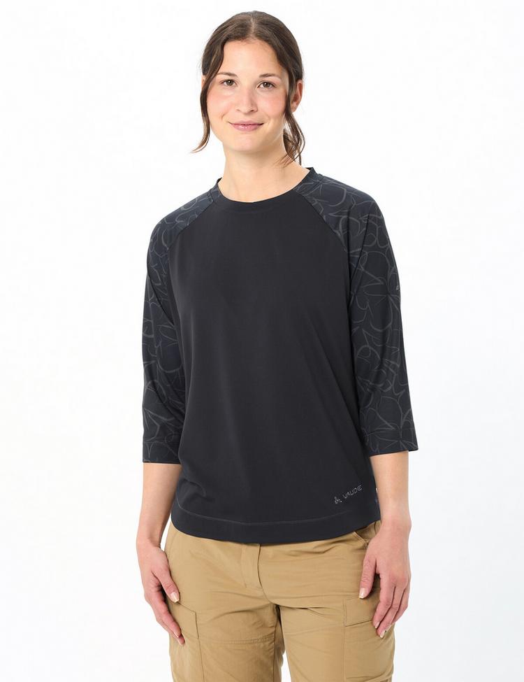 VAUDE VAUDE Women's Neyland 3/4 T-Shirt II T-Shirt Damen - black - 0 | SportScheck