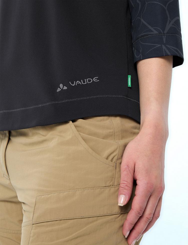 VAUDE VAUDE Women's Neyland 3/4 T-Shirt II T-Shirt Damen - black - 0 | SportScheck