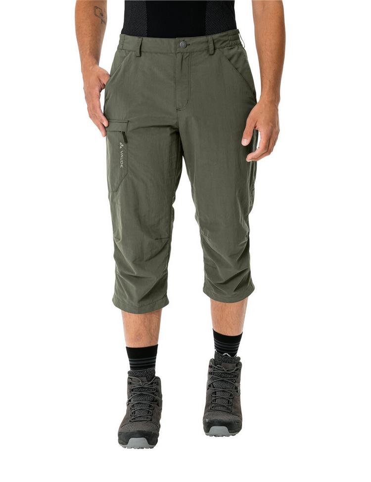 VAUDE VAUDE Men's Farley Capri Pants II Funktionshose Herren - khaki uni - 0 | SportScheck