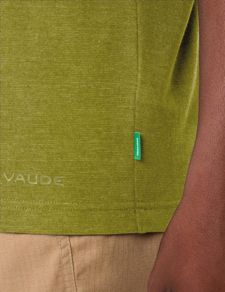 VAUDE VAUDE Men's Redmont Hemp T-Shirt T-Shirt Herren - dark leaf - 0 | SportScheck