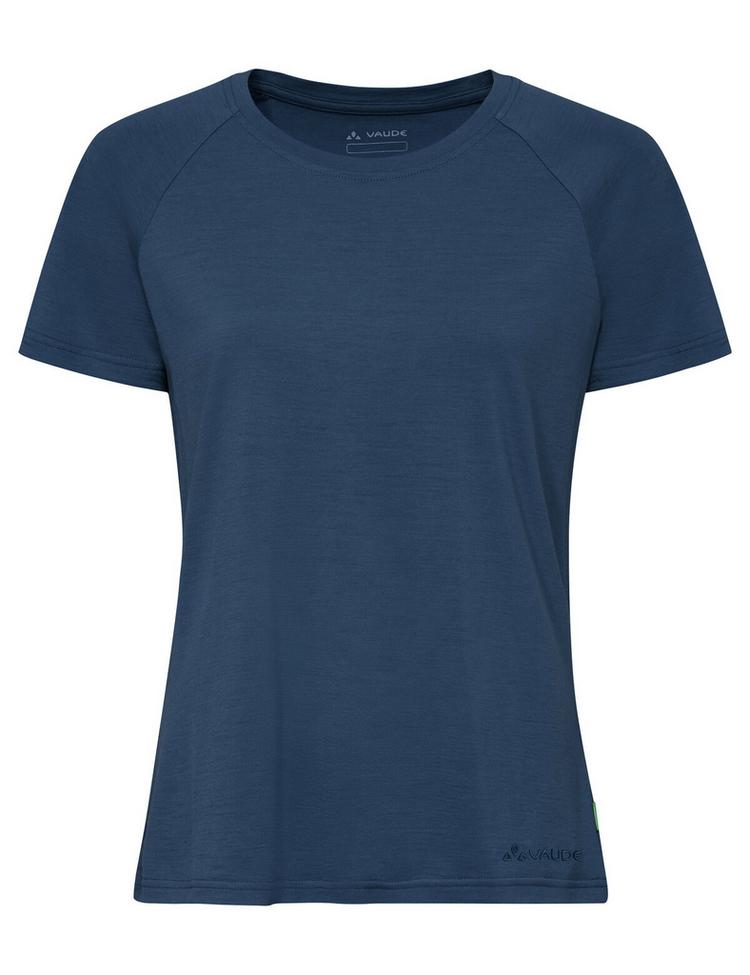 VAUDE VAUDE Women's Essential Wool T-Shirt T-Shirt Damen - dark sea - 0 | SportScheck
