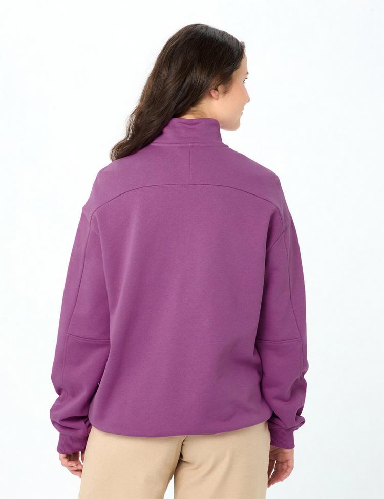 VAUDE VAUDE Women's Redmont HZ Pullover Sweatshirt Damen - magenta - 1 | SportScheck