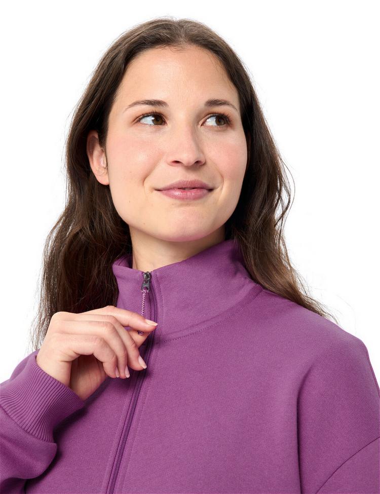 VAUDE VAUDE Women's Redmont HZ Pullover Sweatshirt Damen - magenta - 1 | SportScheck