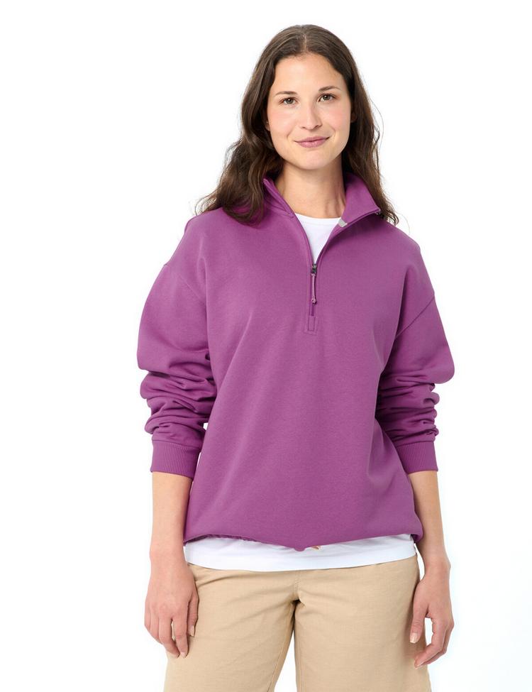 VAUDE VAUDE Women's Redmont HZ Pullover Sweatshirt Damen - magenta - 2 | SportScheck