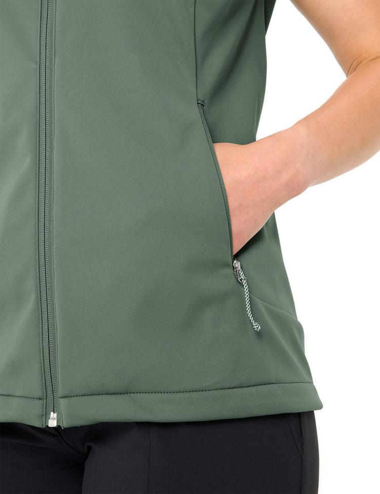 VAUDE VAUDE Women's Everhike Softshell Vest Outdoorweste Damen - agave - 0 | SportScheck