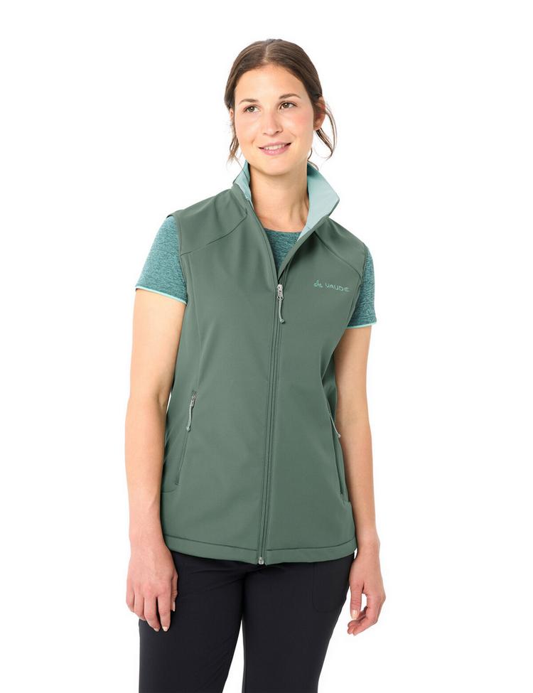 VAUDE VAUDE Women's Everhike Softshell Vest Outdoorweste Damen - agave - 2 | SportScheck