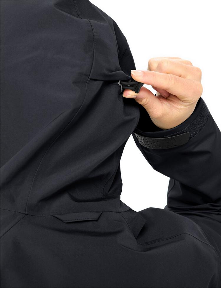 VAUDE VAUDE Women's Elope 3L Jacket Outdoorjacke Damen - phantom black - 0 | SportScheck