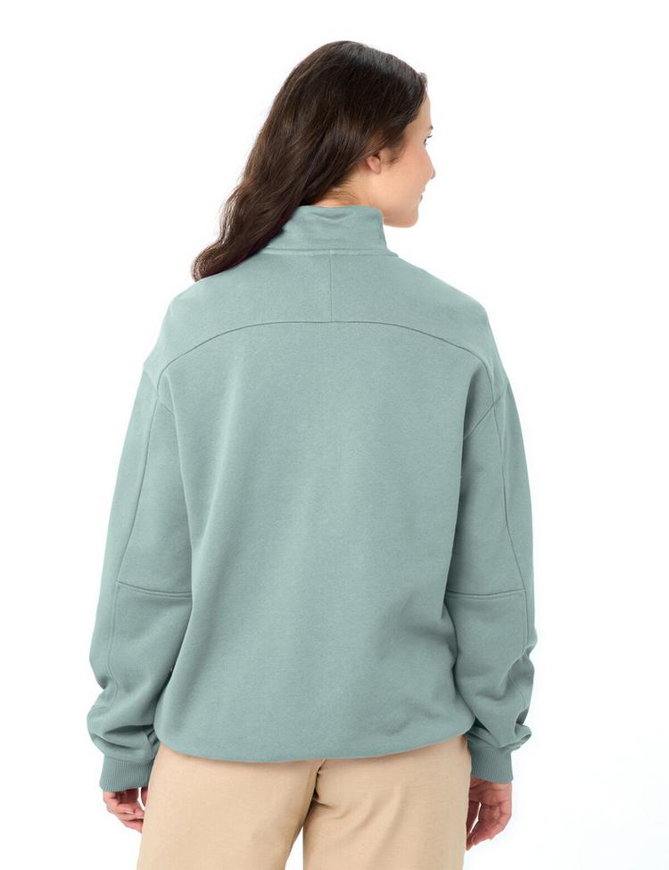 VAUDE VAUDE Women's Redmont HZ Pullover Sweatshirt Damen - dusty fern - 1 | SportScheck