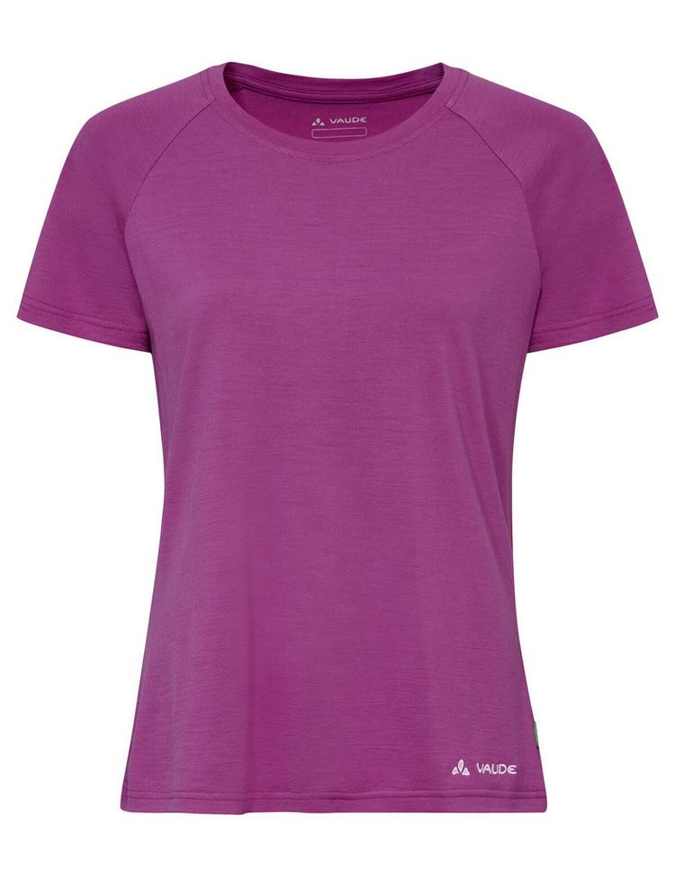 VAUDE VAUDE Women's Essential Wool T-Shirt T-Shirt Damen - magenta - 0 | SportScheck