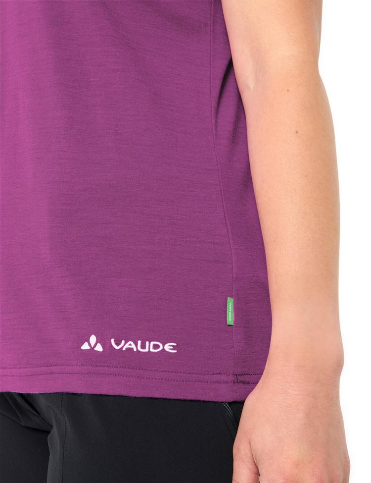 VAUDE VAUDE Women's Essential Wool T-Shirt T-Shirt Damen - magenta - 0 | SportScheck