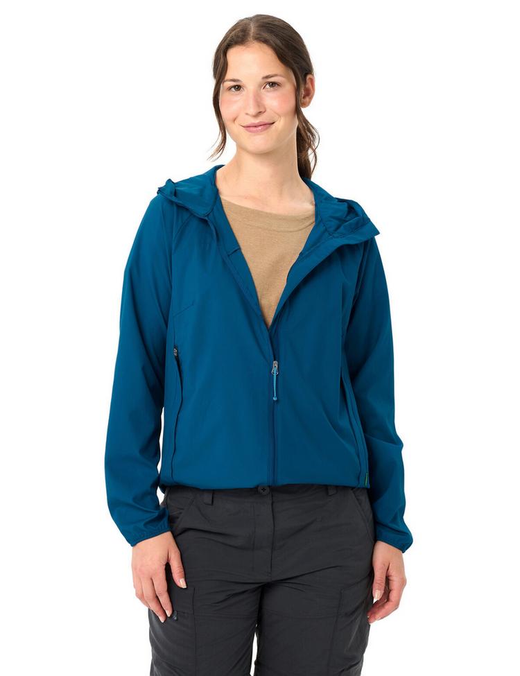 VAUDE VAUDE Women's Neyland Wind Jacket II Outdoorjacke Damen - shore blue - 2 | SportScheck