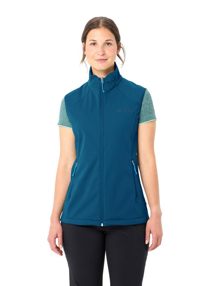VAUDE VAUDE Women's Everhike Softshell Vest Outdoorweste Damen - shore blue - 0 | SportScheck