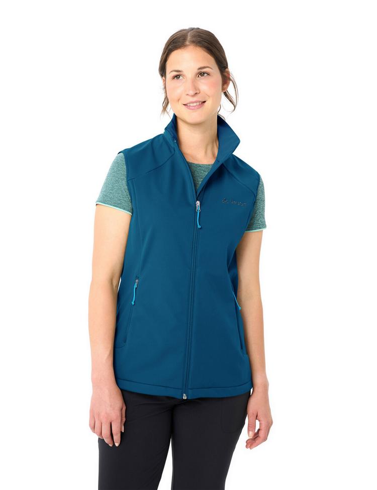 VAUDE VAUDE Women's Everhike Softshell Vest Outdoorweste Damen - shore blue - 2 | SportScheck